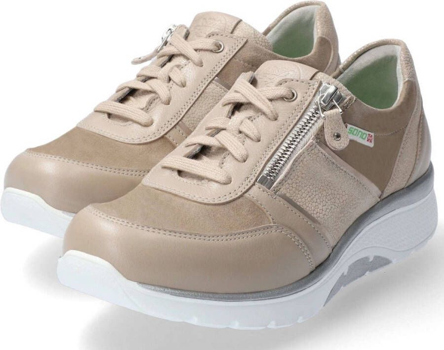 Mephisto Sano Izae dames wandelsneaker Taupe