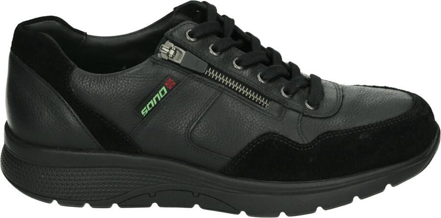 Mephisto sano AMORY Vrije tijdsschoenenHeren veterschoenHeren sneakersCasual Zwart