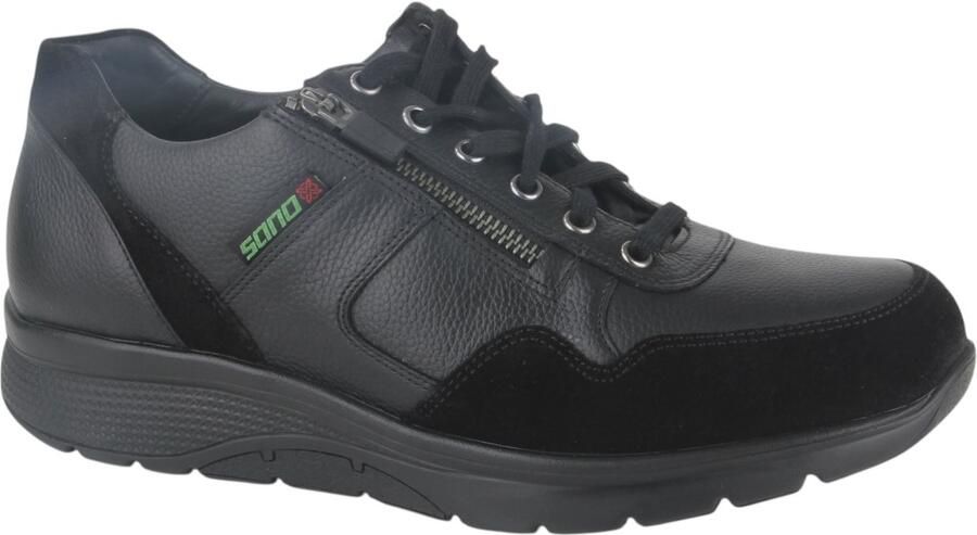 Mephisto sano AMORY Vrije tijdsschoenen Heren veterschoen Heren sneakersCasual Zwart