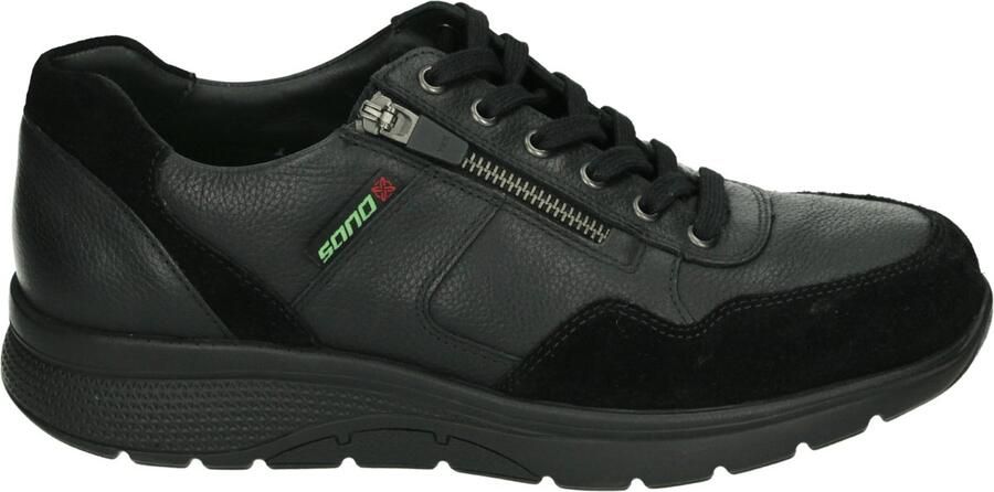 Mephisto sano AMORY Vrije tijdsschoenen Heren veterschoen Heren sneakersCasual Zwart