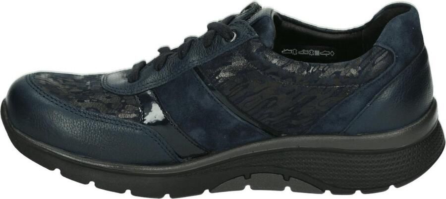 Mephisto IZAE~SANO~~~~~~~~~~~~~~~~~~~~~ Lage sneakersDames sneakers Blauw - Foto 4