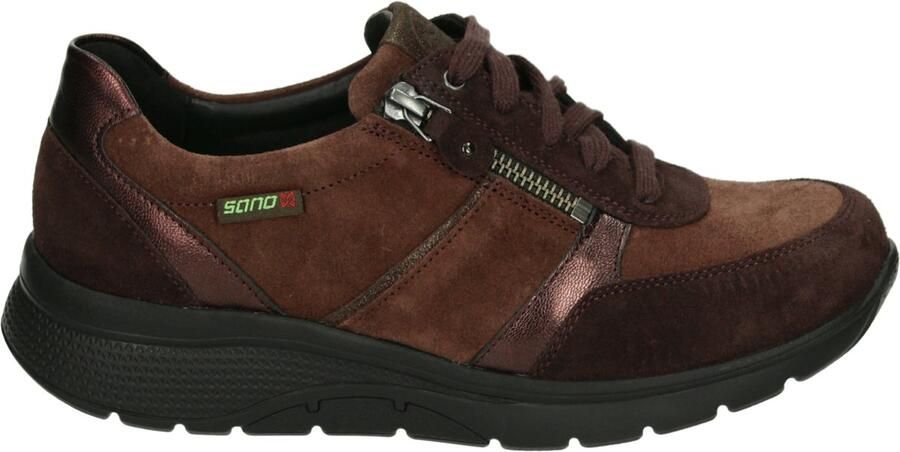 Mephisto sano IZAE Lage sneakers Dames sneakers Rood