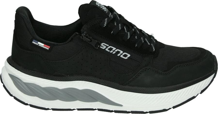 Mephisto sano STRIDE Lage sneakersVrije tijdsschoenen Heren sneakers Zwart