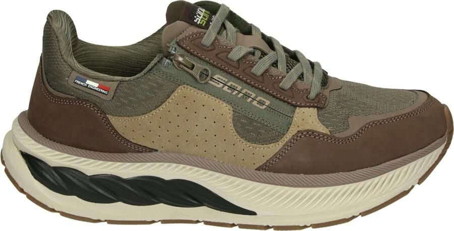 Mephisto sano STRIDE NUBUCK Lage sneakersVrije tijdsschoenen Heren sneakers Bruin