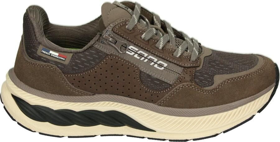 Mephisto sano THALIA SUEDE Lage sneakers Dames sneakers Bruin