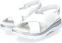Mephisto Sano Nola dames rollende wandelsandaal wit - Thumbnail 8