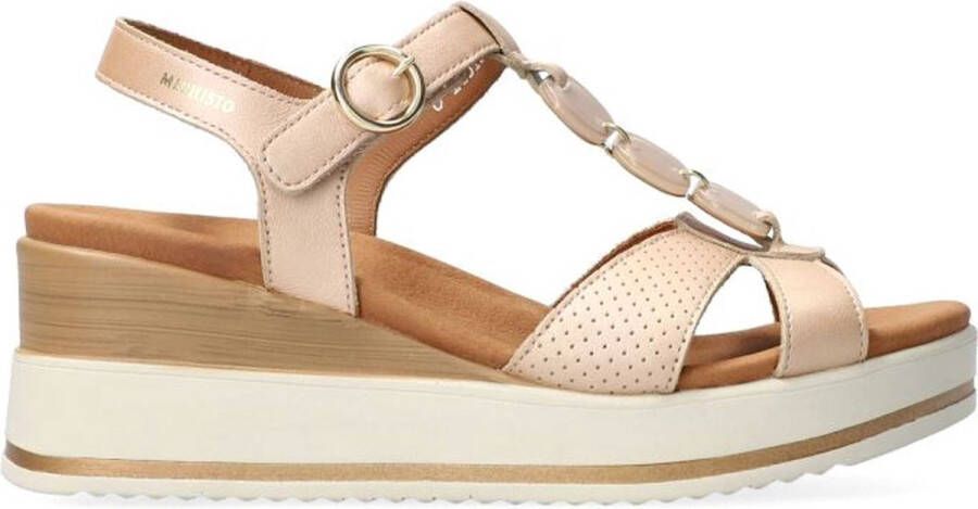 Mephisto Dames Sandalen Pale Blush Stijl Pink Dames