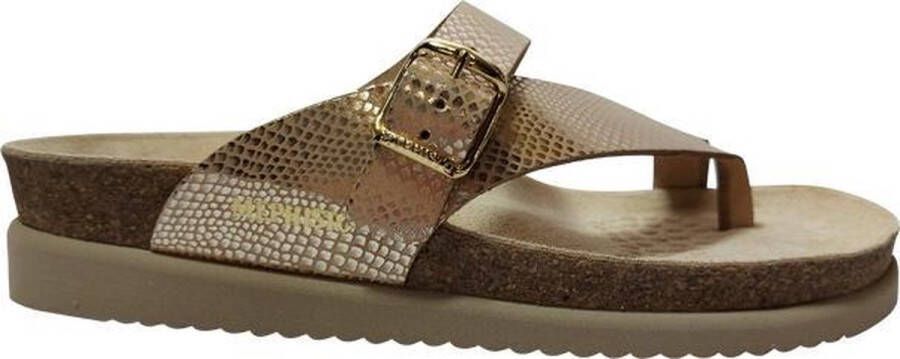 Mephisto Helen Metallic Slipper Beige Dames - Foto 1