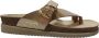Mephisto Helen Metallic Slipper Beige Dames - Thumbnail 1