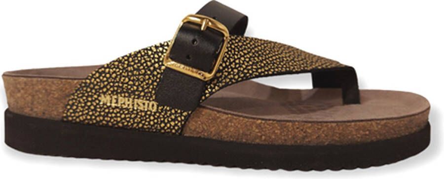 Mephisto Helen Mix Dames Slippers Zwart