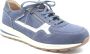 Mephisto BRADLEY 25545 1580 6145 Blauwe heren sneaker met rits - Thumbnail 4