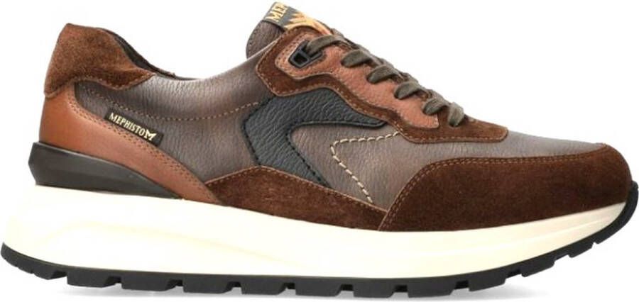 Mephisto Veterschoenen Cruz Chestnut Donkerbruin