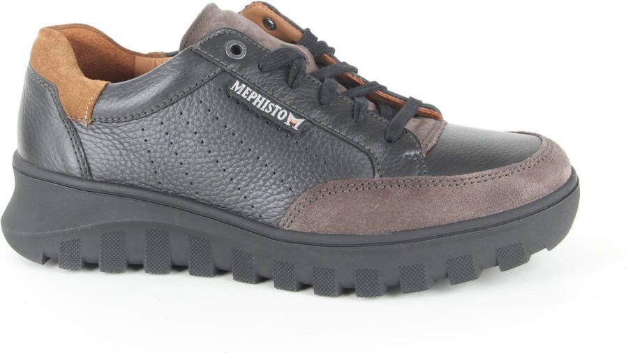 Mephisto Heren Veterschoenen Flynn Graphite Antraciet