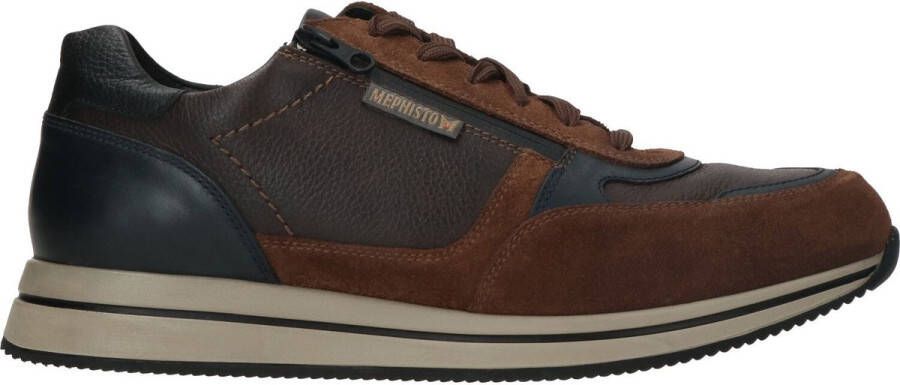 Mephisto Heren Veterschoenen Gilford Brown Bruin ½