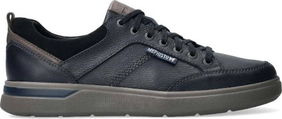 Mephisto Sneaker Olivier Navy Blauw 8½ 42½