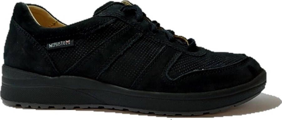 Mephisto Sneaker Rebeca Perf Zwart Nubuck 5½ 38½