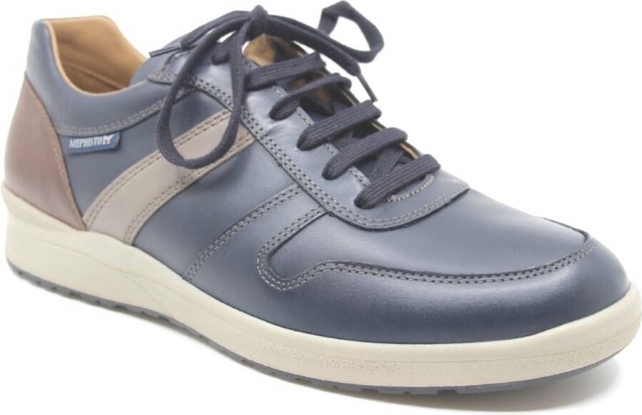 Mephisto VITO RANDY 6145 6105 6178 Blauwe sneaker wijdte G
