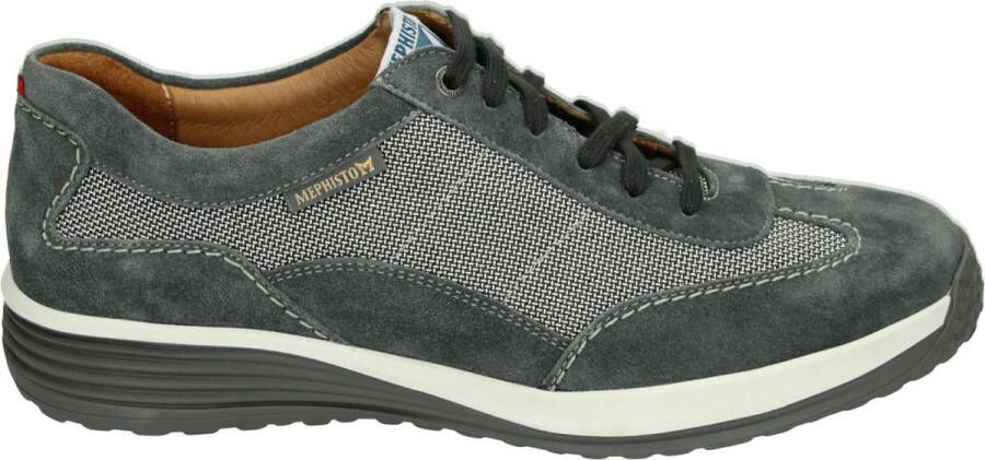 Mephisto STEVE AIR VELSPORT Volwassenen Lage sneakers Heren sneakersVrije tijdsschoenen Grijs - Foto 2