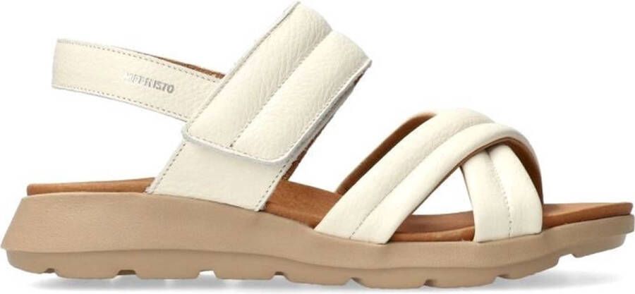 Mephisto Sportieve Witte Sandaal Velcro Sluiting