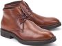 Mephisto Tiberio Supreme Heren Leren Laarzen Brown Heren - Thumbnail 1