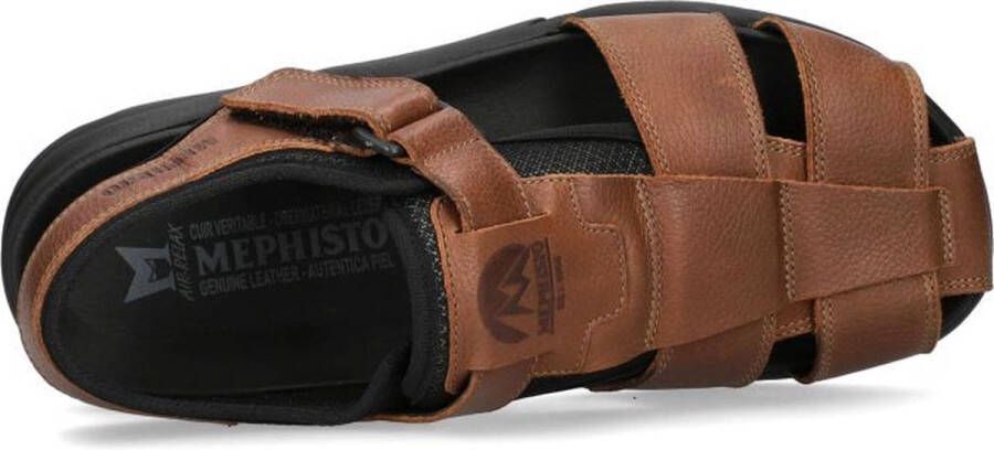 Mephisto Comfortabele Toren Herensandaal Brown Heren