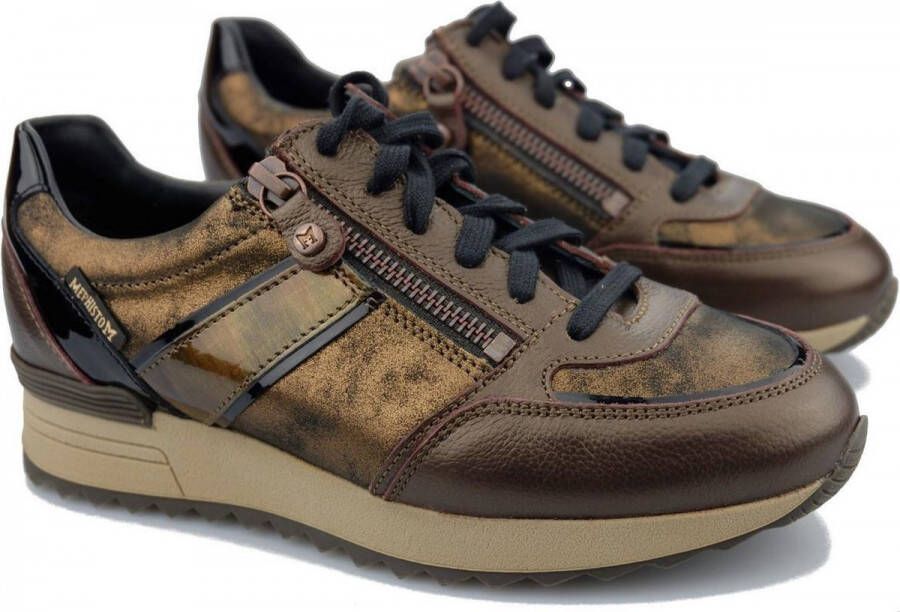 Mephisto Toscana dames sneaker Bronze