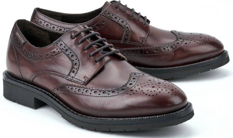 Mephisto Comfortabele veterschoen voor heren Brown Heren