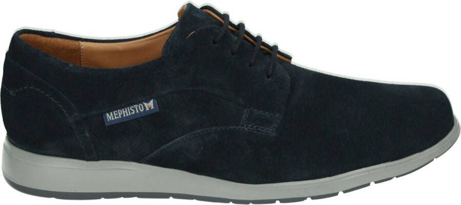 Mephisto VALERIO~VELSPORT~~~~~~~~~~~~~~ Vrije tijdsschoenenHeren veterschoenHeren sneakersCasual Blauw