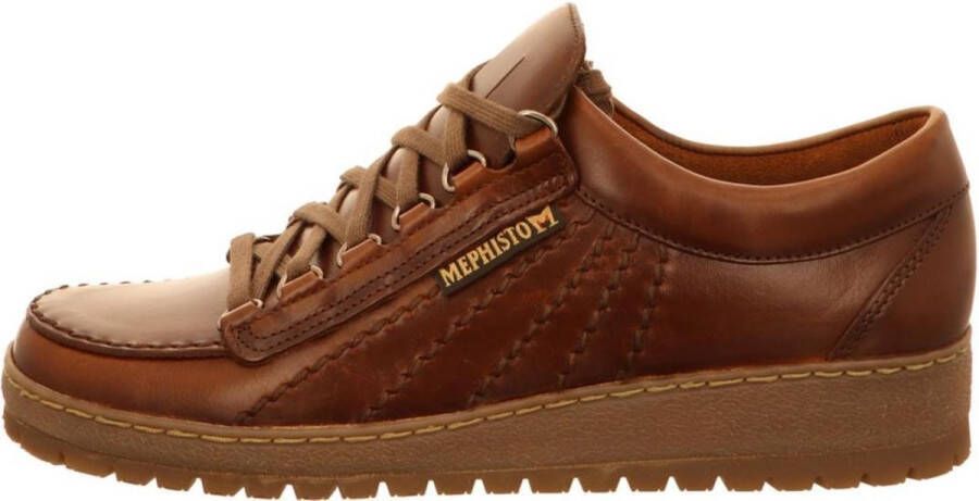 Mephisto RAINBOW HERITAGE Volwassenen Heren sneakersVrije tijdsschoenen Kleur: Cognac - Foto 9