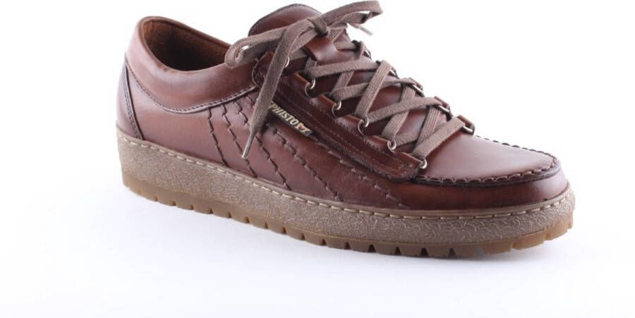 Mephisto RAINBOW HERITAGE Volwassenen Heren sneakersVrije tijdsschoenen Kleur: Cognac - Foto 11
