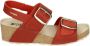 Mephisto VIOLETT~SCRATCH~~~~~~~~~~~~~~~ Sandalen met hakDames Sandalen Rood - Thumbnail 1