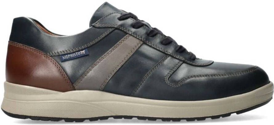 Mephisto Vito heren sneaker blauw
