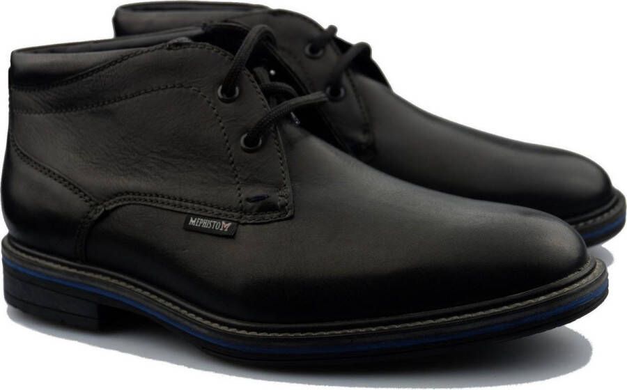 Mephisto Walfred Heren Enkellaars Black Heren