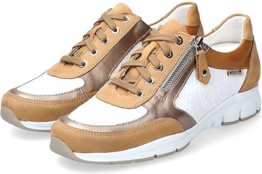 Mephisto Ylona Dames Sneaker Beige Dames