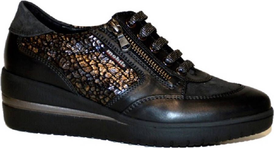 Mephisto Zwart Ritssluiting P5140396 Patriz