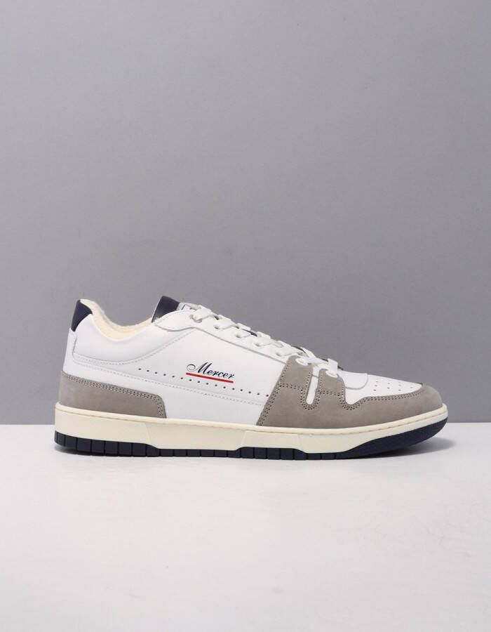 Mercer Amsterdam Bekijk hier de The Brooklyn 158 WHITE-GREY van by SHUZ sneakers lage-sneakers heren 158 WHITE-GREY Leer