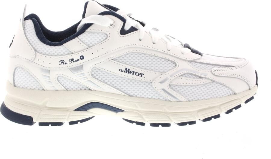 Mercer Amsterdam Heren Sneakers The Re-run Classic White Wit
