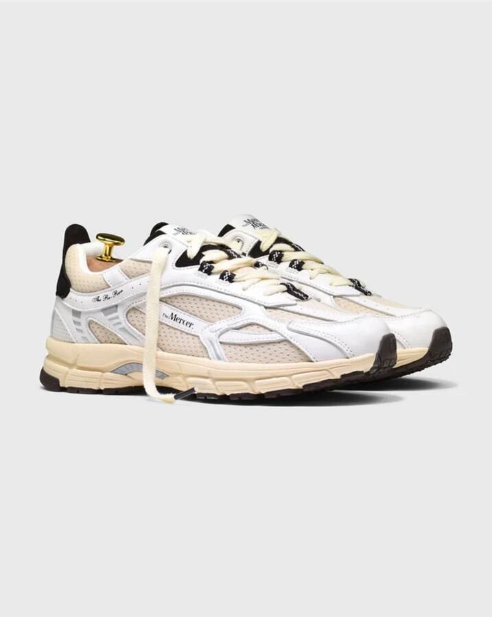 Mercer Amsterdam Mercer Schoenen Bruin Mercer The Re-run Vintage Nappa Sneakers Bruin Me261004