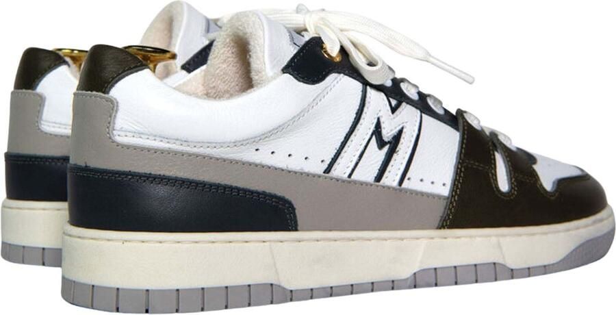 Mercer Amsterdam Mercer Schoenen Wit Mercer The Brooklyn Sneakers Wit The Brooklyn M (me233012) White navy Taupe