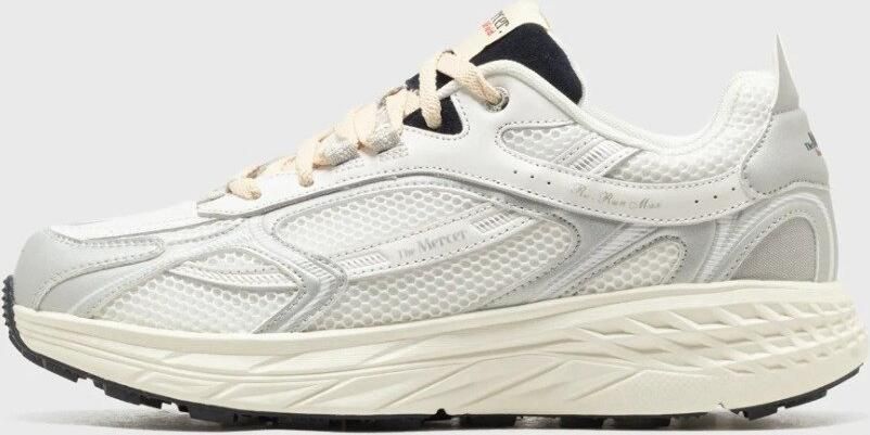 Mercer Amsterdam Mercer The Re Run Max Track & Field Dames sneakers Wit Zilver