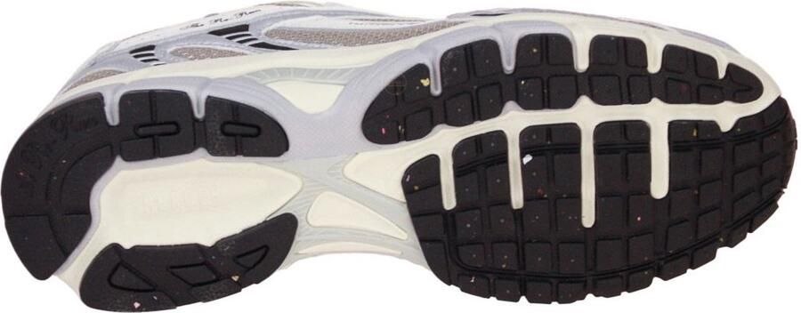 MERCER AMSTERDAM Lage Sneakers Dames The Re-run White Silver Maat: 40 Materiaal: Leatherlook Kleur: Wit