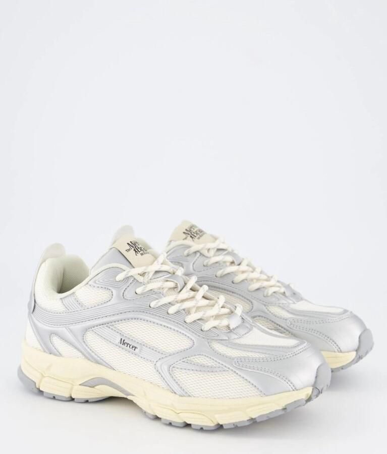 Mercer Amsterdam The Re-Run High Frequency Zilver Dames sneakers