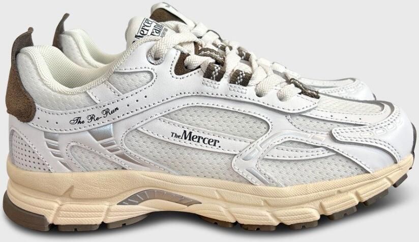 Mercer Amsterdam The Re-Run Vintage sneakers Dames Wit Bruin