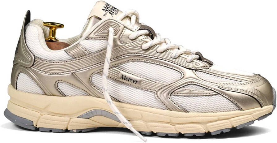 Mercer Amsterdam Mercer Re-Run High Frequency goud Mesh Lage sneakers Dames