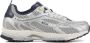 Mercer Amsterdam Sneakers Dames Lage sneakers Damesschoenen Leer Re-run Sport Zilver - Thumbnail 1