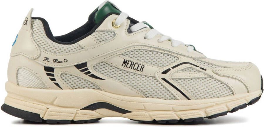 Mercer Amsterdam Sneakers Heren Lage sneakers Herenschoenen Re-run Gebroken wit combi