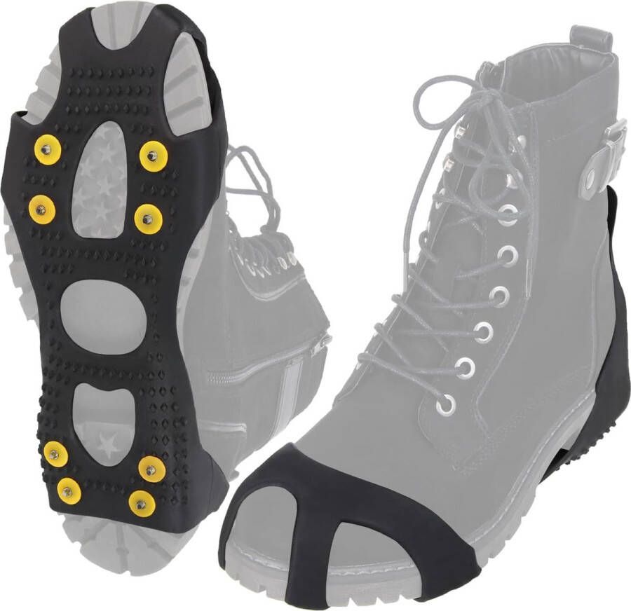 Merkloos Anti Slip Schoen Spikes Vervanging Spikes Ice Grips Schoen Klauwen Sneeuw Ijs Spikes Running Wandelen Winter