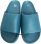 Merkloos Heren slippers effen groen - Thumbnail 1