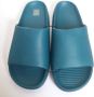 Merkloos Slippers effen groen 42 Unisex voor dames en heren - Thumbnail 2