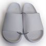 Merkloos Unisex slippers effen wit 40 (advies bestel 1 maat groter) - Thumbnail 2